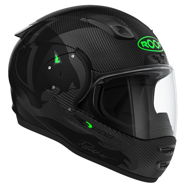 Integral Roof RO200 Carbon Panther Negro Verde Fosforescente