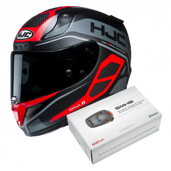 Integral HJC RPHA 11 Saravo MC1SF + Kit Bluetooth Sena SMH5