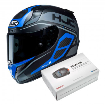 Integral HJC RPHA 11 Saravo MC2SF + Kit Bluetooth Sena SMH5