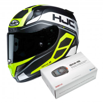 Integral HJC RPHA 11 Saravo MC4HSF + Kit Bluetooth Sena SMH5