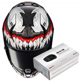 HJC RPHA 11 Venom II Marvel MC1 + Kit Bluetooth Sena SMH5