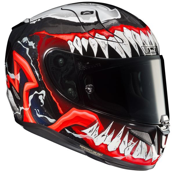 Pack Casco + Kit Bluetooth HJC RPHA 11 Venom II Marvel MC1 + Kit Bluetooth SMH5 Solo | iCasque.es