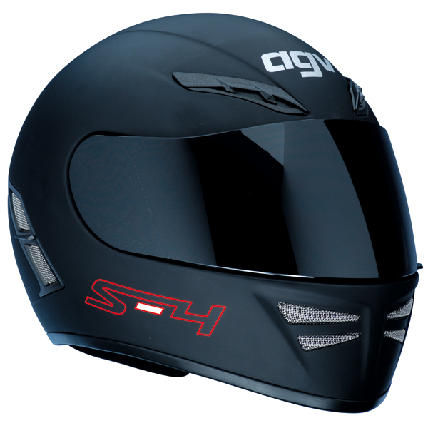 Integral AGV S4 Black Mate