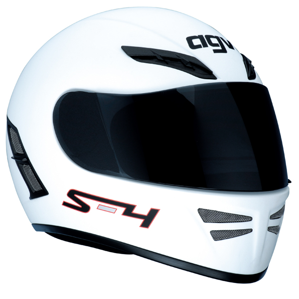 Integral AGV S4 White Mate