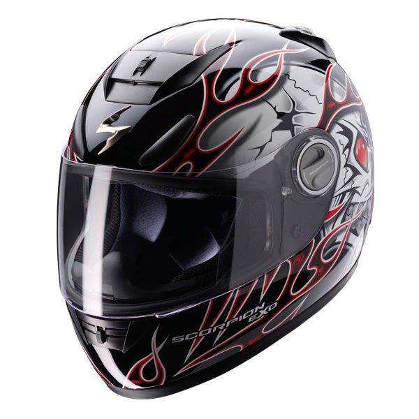 Integral Scorpion EXO 700 Crackhead Rojo