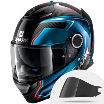 Integral Shark Spartan Carbon Guintoli DUB + Visera Ahumada Oscura