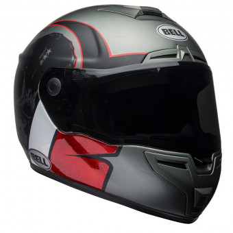 Integral Bell Srt Hart Luck Charcoal White Red