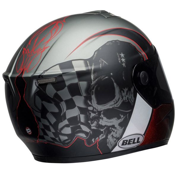 Bell Srt Hart Luck Charcoal White Red