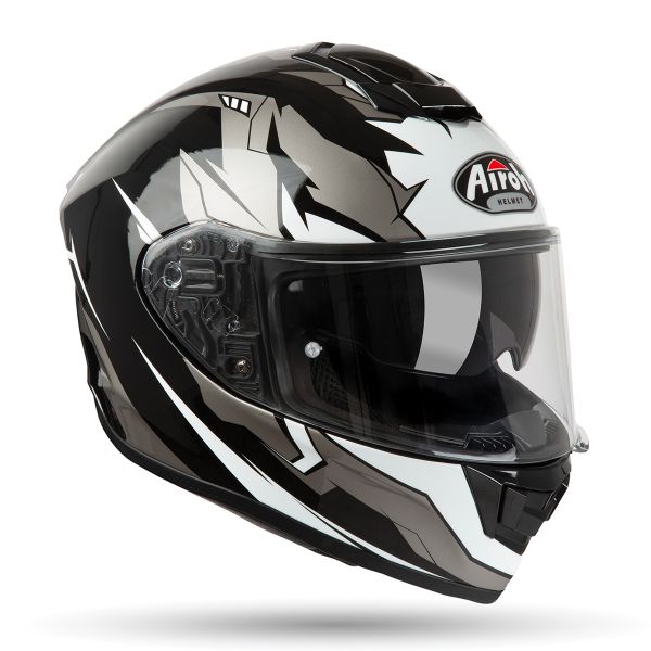 Airoh ST 501 Bionic Cromado Blanco