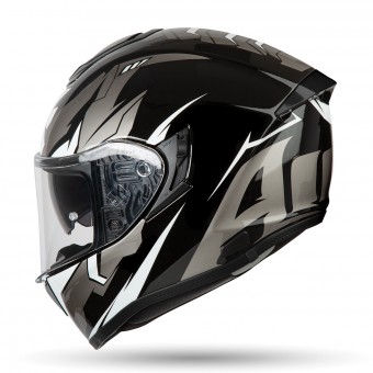 Airoh ST 501 Bionic Cromado Blanco