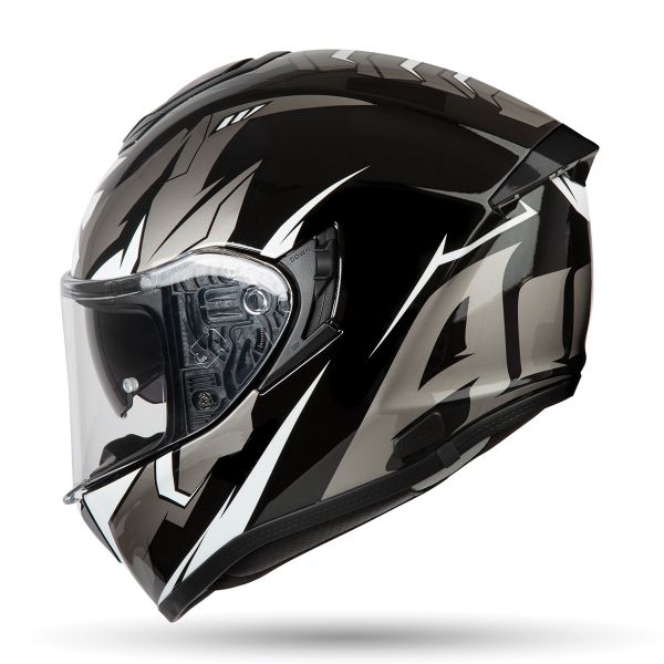 Airoh ST 501 Bionic Cromado Blanco