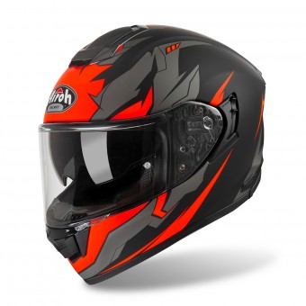 Casque Integral Airoh ST 501 Bionic Cromado Naranja Casque Integral Airoh ST 501 Bionic Cromado Naranja