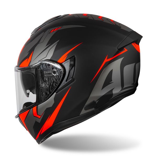 Airoh ST 501 Bionic Cromado Naranja