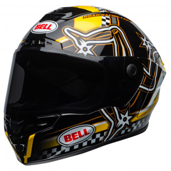 Integral Bell Star Dlx Mips Isle Of Man Black Yellow