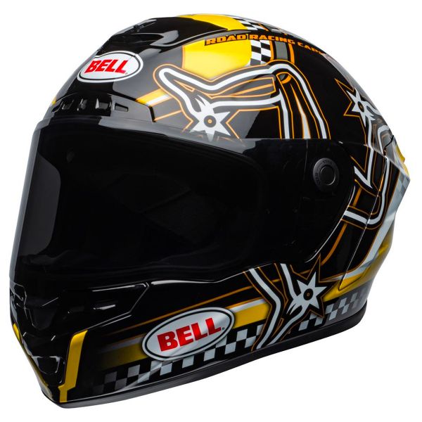 Integral Bell Star Dlx Mips Isle Of Man Black Yellow