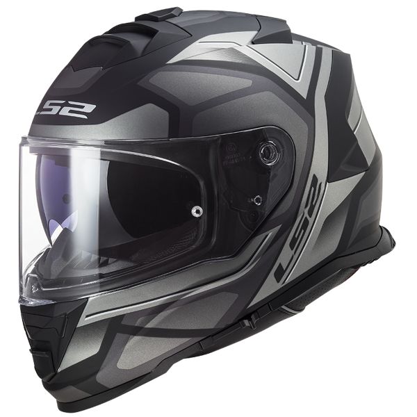 Integral LS2 Storm Faster Matt Titanium FF800