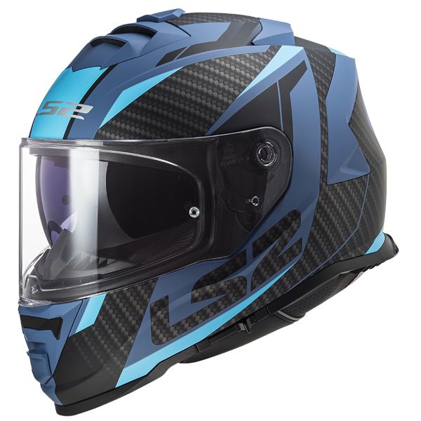 Integral LS2 Storm Racer Matt Blue FF800