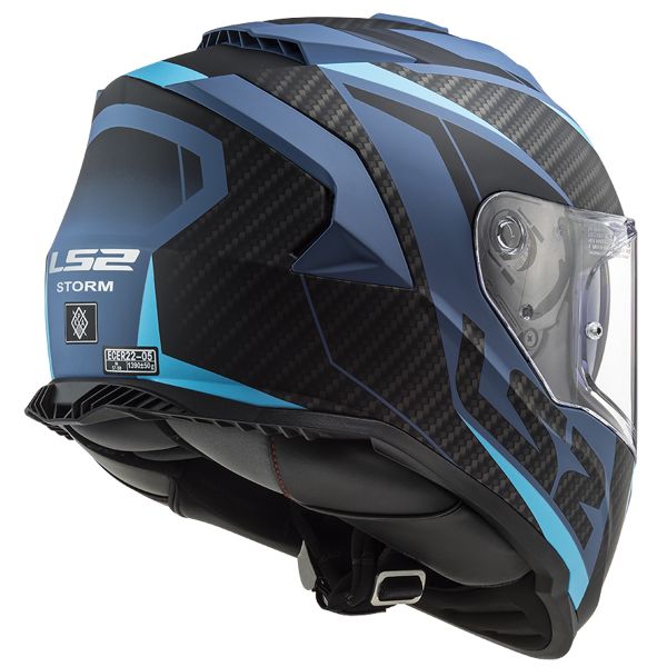 LS2 Storm Racer Matt Blue FF800