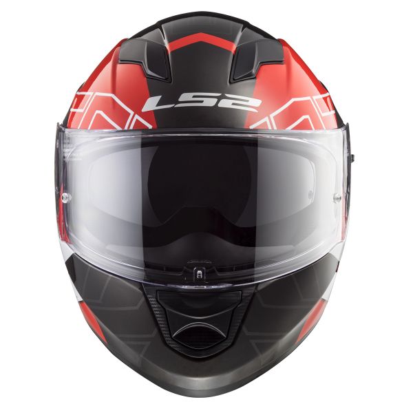 LS2 Stream Evo Kub Black Red FF320