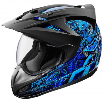 Casque Integral ICON Variant Cottonmouth Blue Casque Integral ICON Variant Cottonmouth Blue