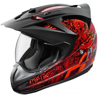 Casque Integral ICON Variant Cottonmouth Red Casque Integral ICON Variant Cottonmouth Red