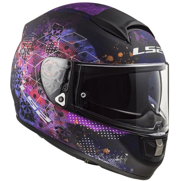 Integral LS2 Vector Cosmos Matt Black Pink FF397