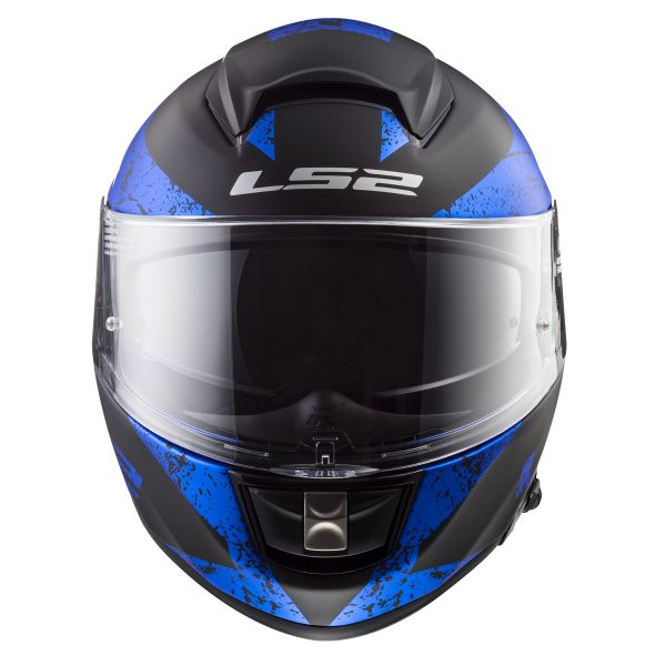 LS2 Vector Sign Matt Black Blue FF397