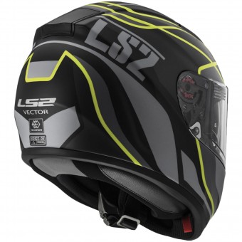 LS2 Vector Vantage Matt Hi-Vis Yellow FF397