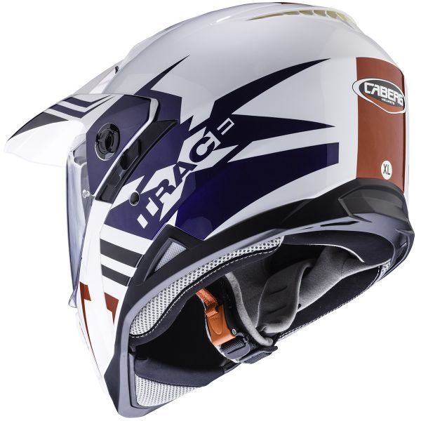 Caberg Xtrace Lux White Red Blue