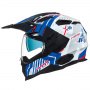 Casque Integral Nexx X.WED2 Wild Country White Blue