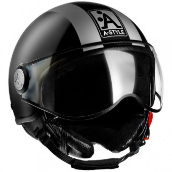 Casque jet Astyle Basic Negro Brillante C010 Casque jet Astyle Basic Negro Brillante C010