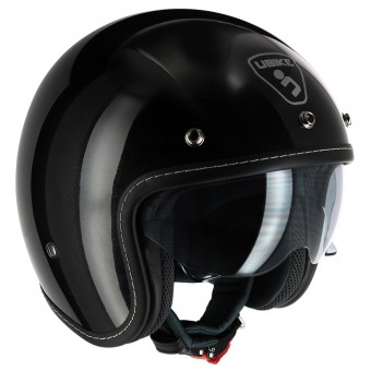 Casque jet UBIKE Challenge Black Casque jet UBIKE Challenge Black