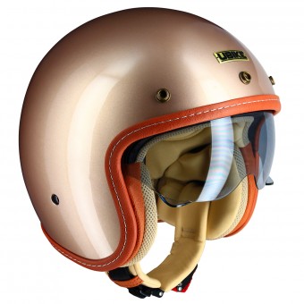 Casque jet UBIKE Challenge Glossy Champagne Casque jet UBIKE Challenge Glossy Champagne