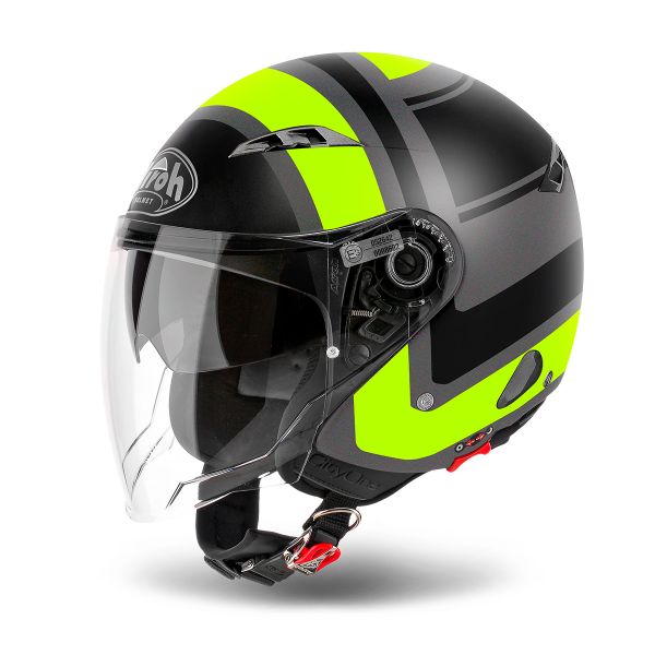 jet Airoh City One Wrap Yellow Matt