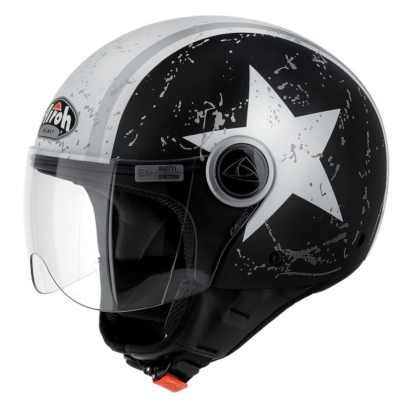 jet Airoh Compact Shield Negro Mate