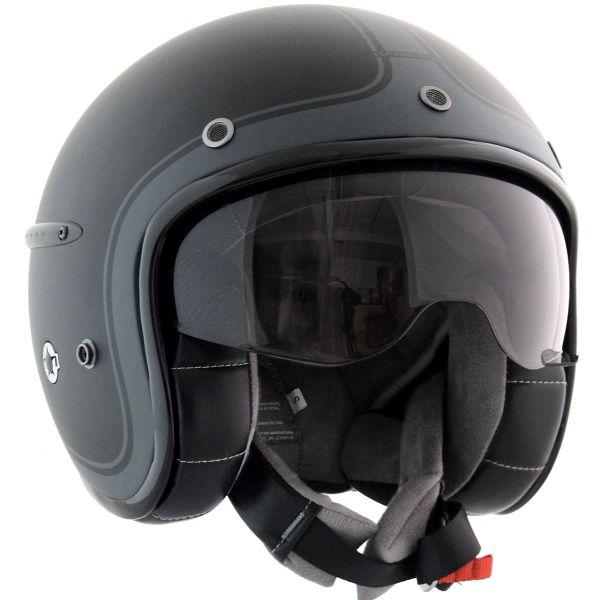 jet HARISSON Corsair Negro Mate Antracita