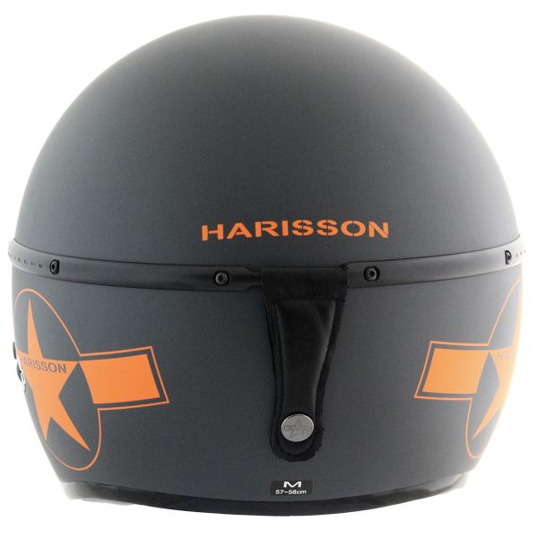 HARISSON Corsair Star Deco Gris Mate Naranja