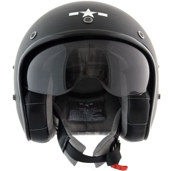 HARISSON Corsair Star Deco Negro Mate Blanco