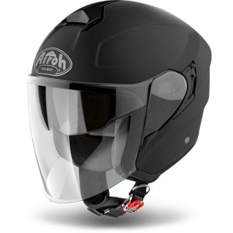 Casque jet Airoh Hunter Black Matt Casque jet Airoh Hunter Black Matt