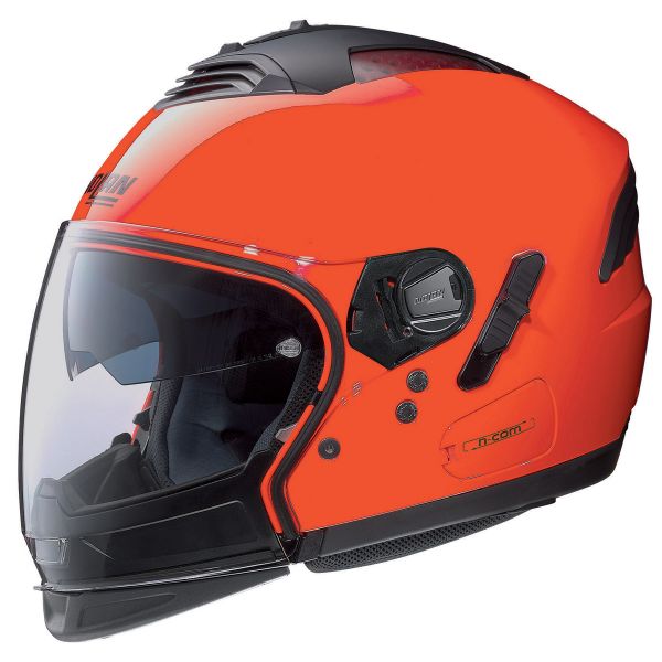 jet Nolan N43E Air Hi-Visibility N-Com Naranja Fluo 23
