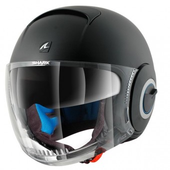 Casque jet Shark Nano Blank Mate KMA Casque jet Shark Nano Blank Mate KMA