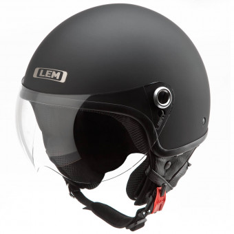 Casque jet LEM Roger Black Powder Casque jet LEM Roger Black Powder