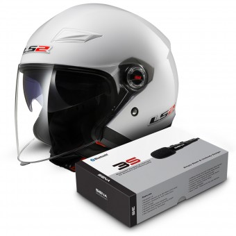 jet LS2 Track White OF569