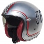 Casque jet Premier Vintage FL Chromed