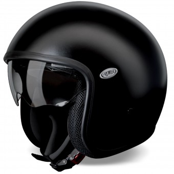 Casque jet Premier Vintage Negro Mate U9 BM Casque jet Premier Vintage Negro Mate U9 BM