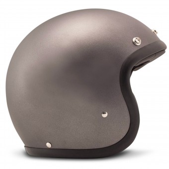 Casque jet Dmd Vintage Solid Grey Casque jet Dmd Vintage Solid Grey