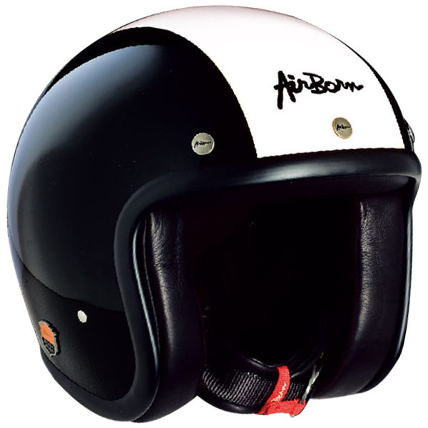 jet Airborn AB 2 Negro Brillante - Blanco Crema