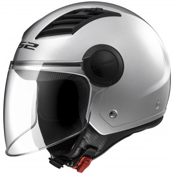 jet LS2 Airflow Metal Silver Long OF562