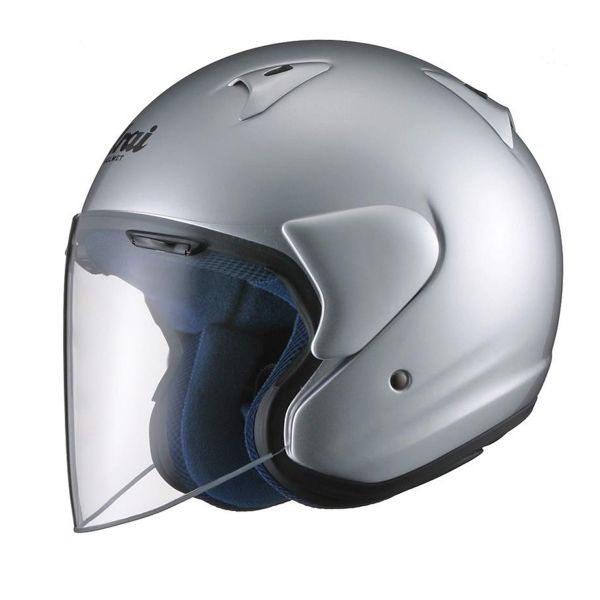 jet Arai SZ-F Alu Plata