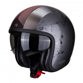 Casque jet Scorpion Belfast Byway Plata Casque jet Scorpion Belfast Byway Plata